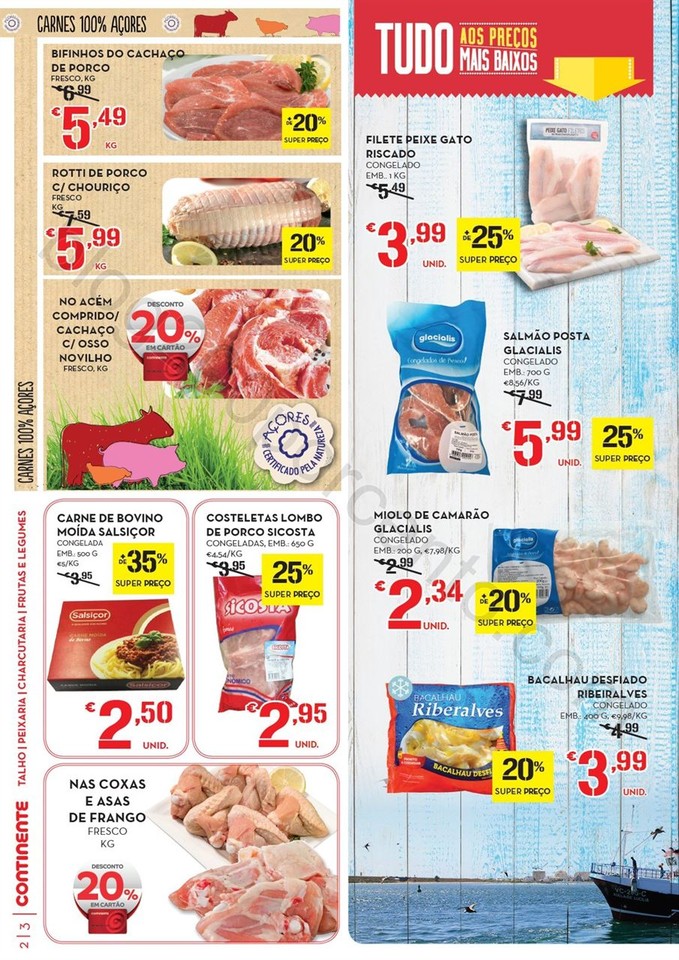 Antevisão Folheto CONTINENTE Açores de 21 fevere