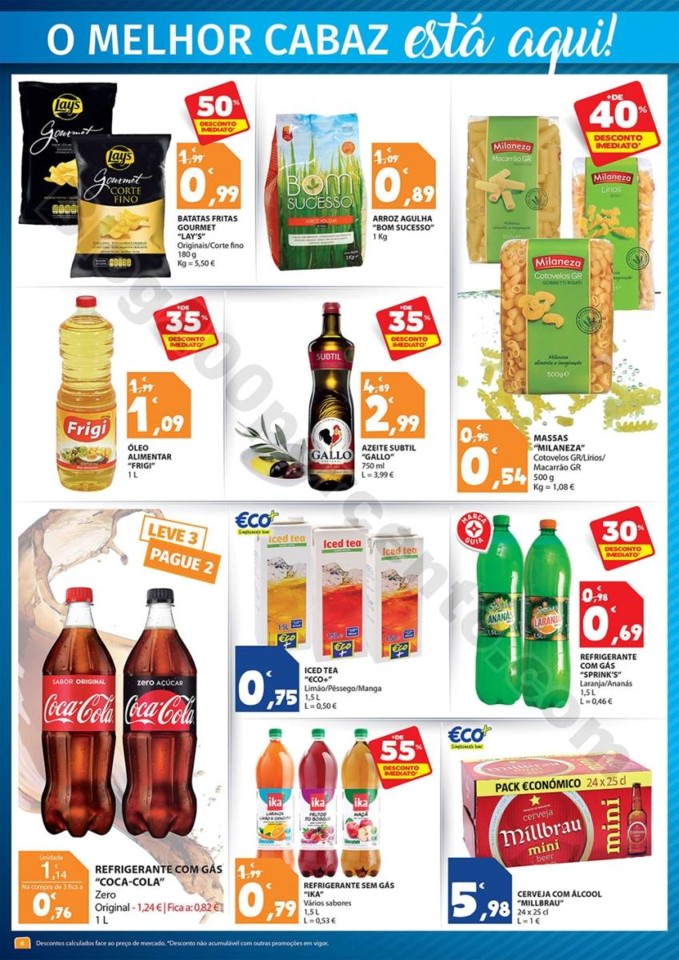 Folheto Extra E-LECLERC Cabazes promoções de 6 a