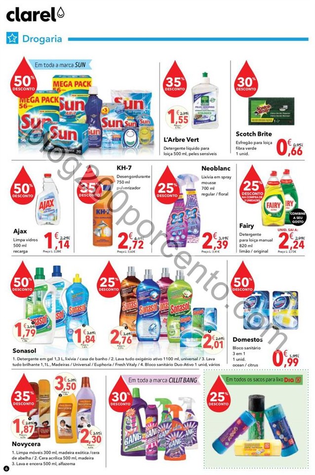Antevisão Folheto CLAREL promoções de 19 maio a
