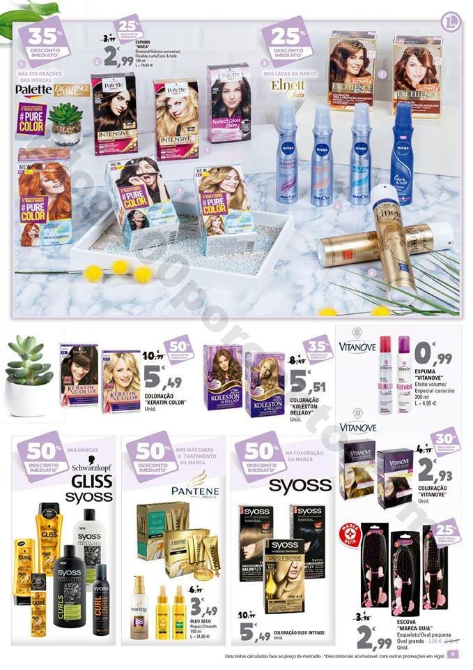 Antevisão Folheto E-LECLERC Beleza promoções de