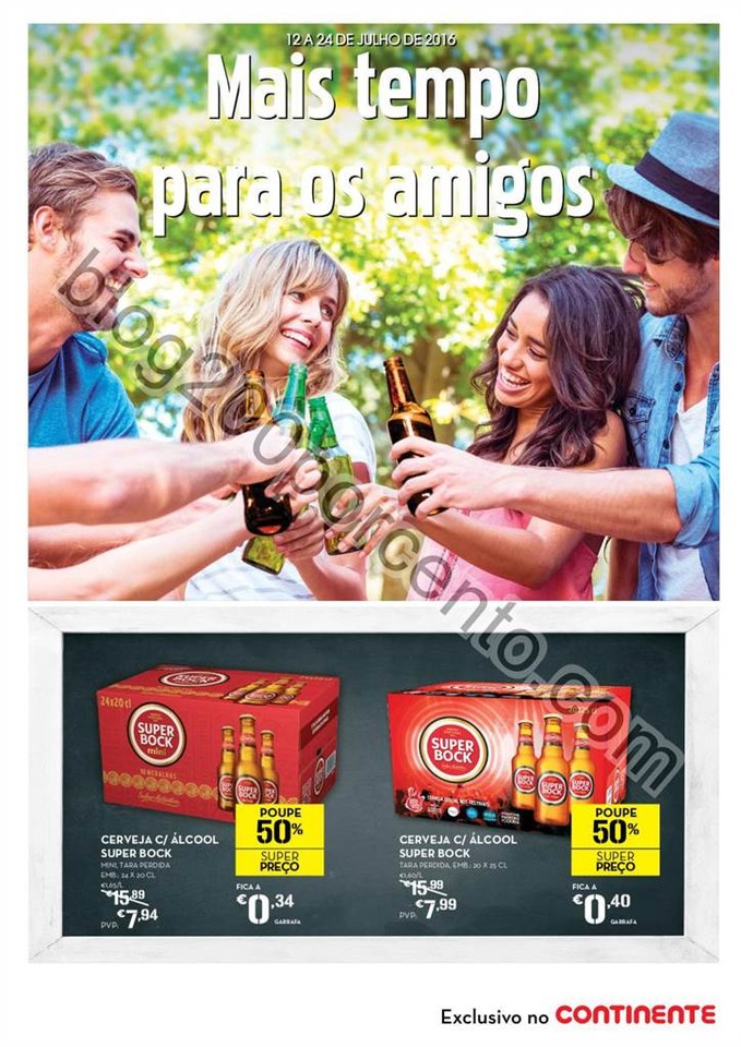 Antevisão Folheto CONTINENTE Bebidas promoções 