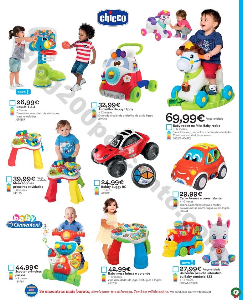 Antevisão Catálogo Natal TOYSRUS Promoções de 