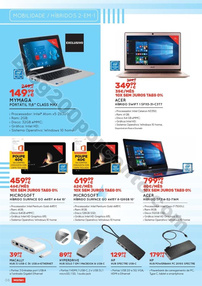 Antevisão Folheto WORTEN Especial promoções de 