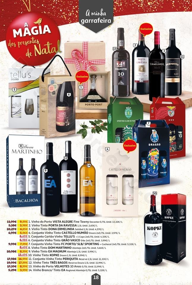 Antevisão Folheto AUCHAN Natal Promoções de 29 