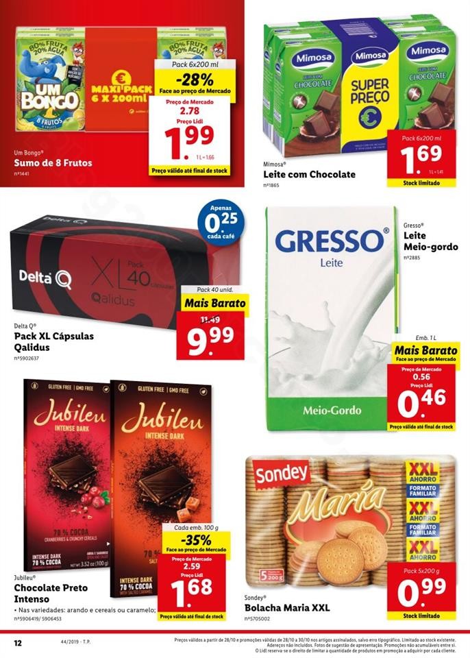 Antevisão Folheto LIDL Promoções a partir de 28
