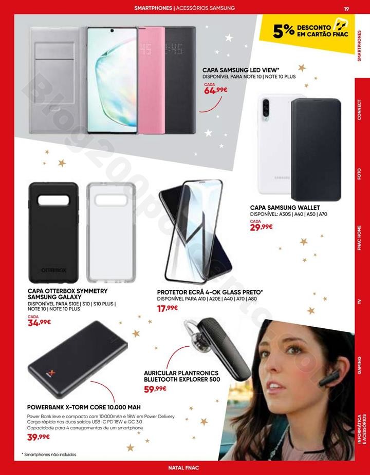 Antevisão Folheto FNAC Natal Tecnologia Promoçõ