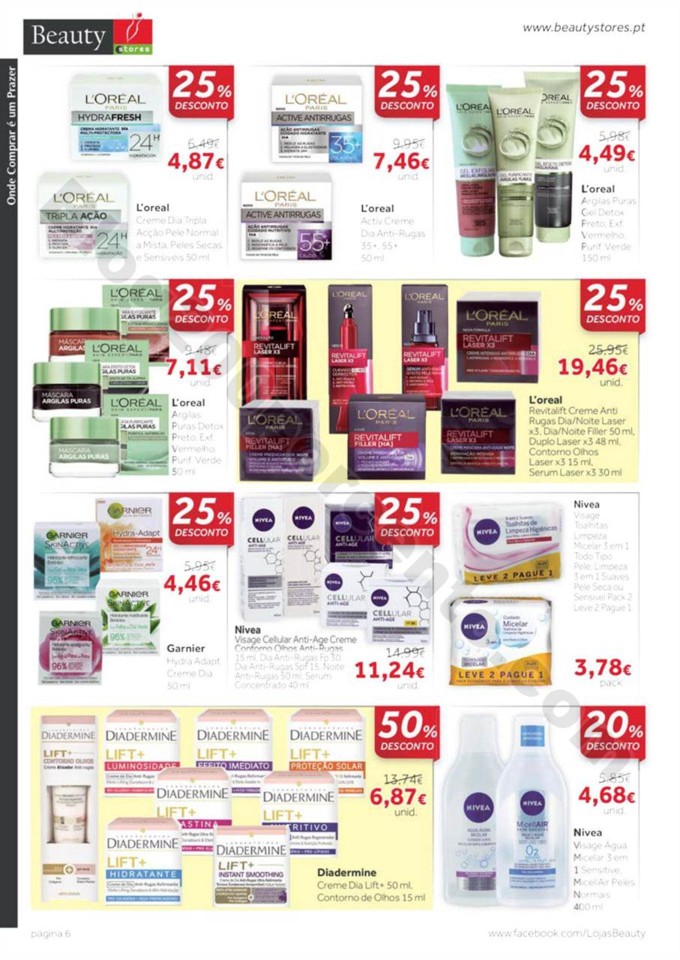 Antevisão Folheto BEAUTY STORES Promoções de 9 