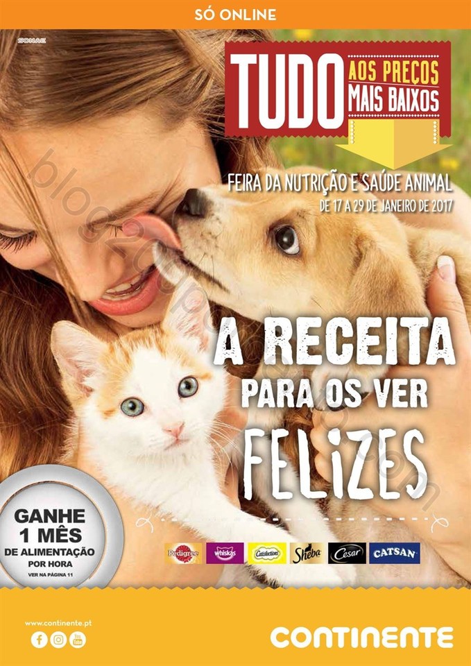 Novo Folheto CONTINENTE Alimentação animal exclu