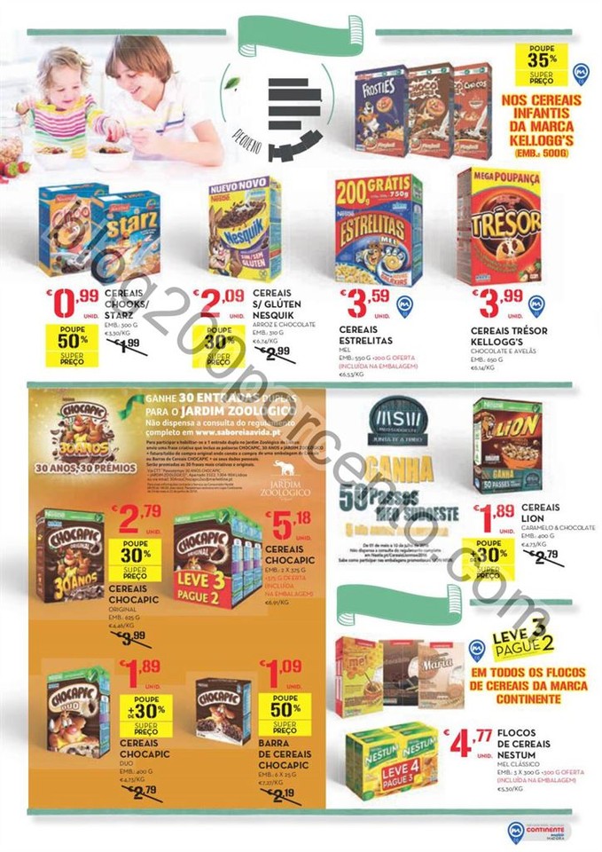 Antevisão Folheto CONTINENTE Extra Alimentação 