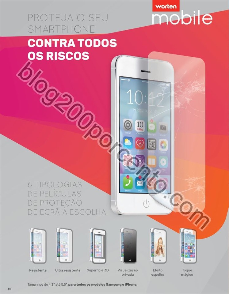 Antevisão Folheto WORTEN Mobile Promoções até 