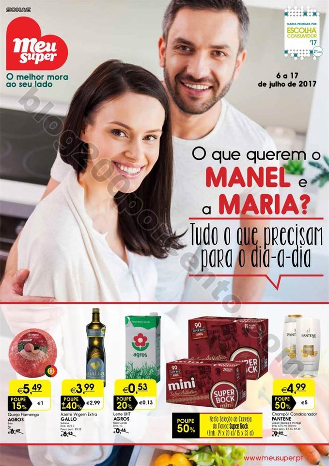 Antevisão Folheto MEU SUPER Promoções de 6 a 17