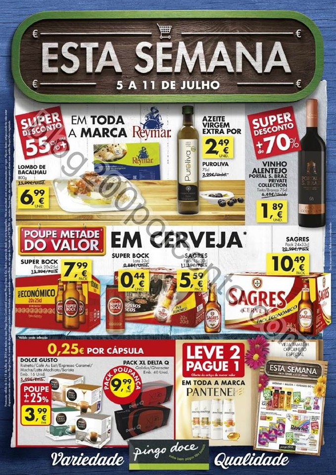 Antevisão Folheto PINGO DOCE Promoções de 5 a 1