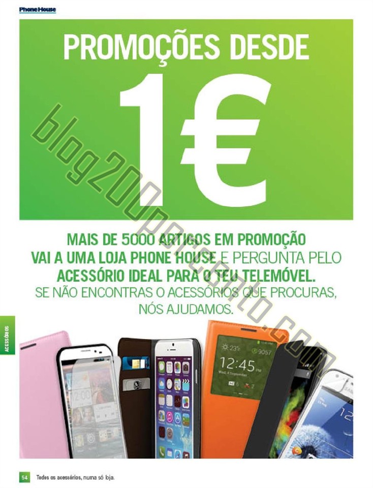 Novo Folheto PHONE HOUSE Natal promoções de 30 n