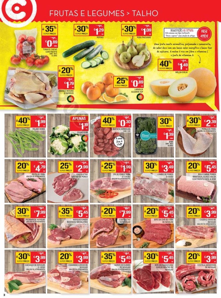 Antevisão Folheto CONTINENTE Madeira de 25 abril 