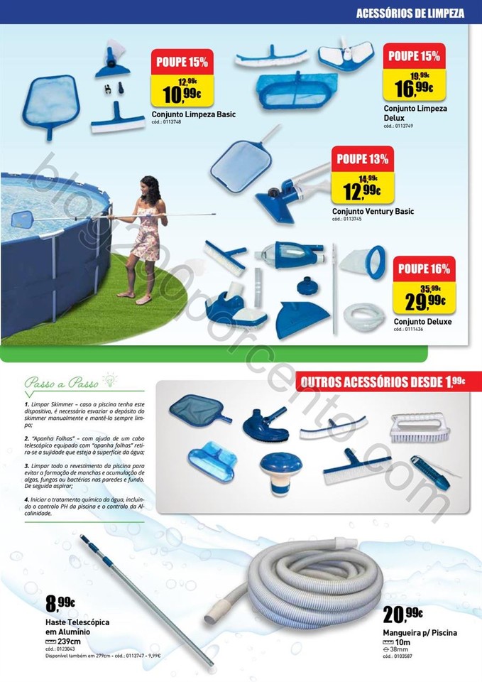 Antevisão Folheto AGRILOJA Piscinas de 1 junho a 