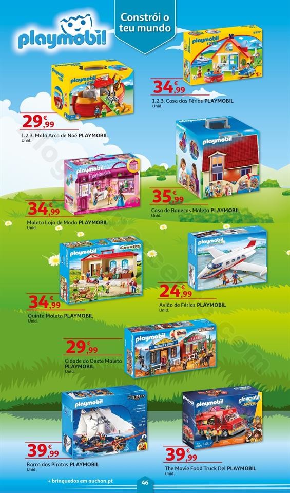 Folheto Brinquedos Natal AUCHAN Promoções de 8 n