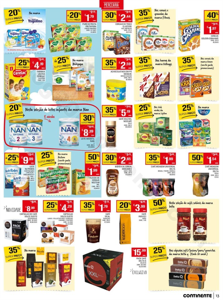 Antevisão Folheto CONTINENTE Promoções de 12 a 