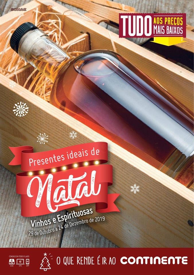 Continente presentes de natal 29 outubro a 24 deze