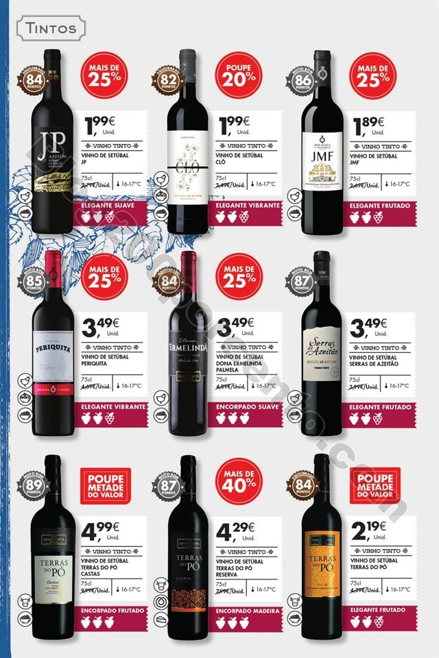 Antevisão Folheto PINGO DOCE Extra Vinhos Promoç