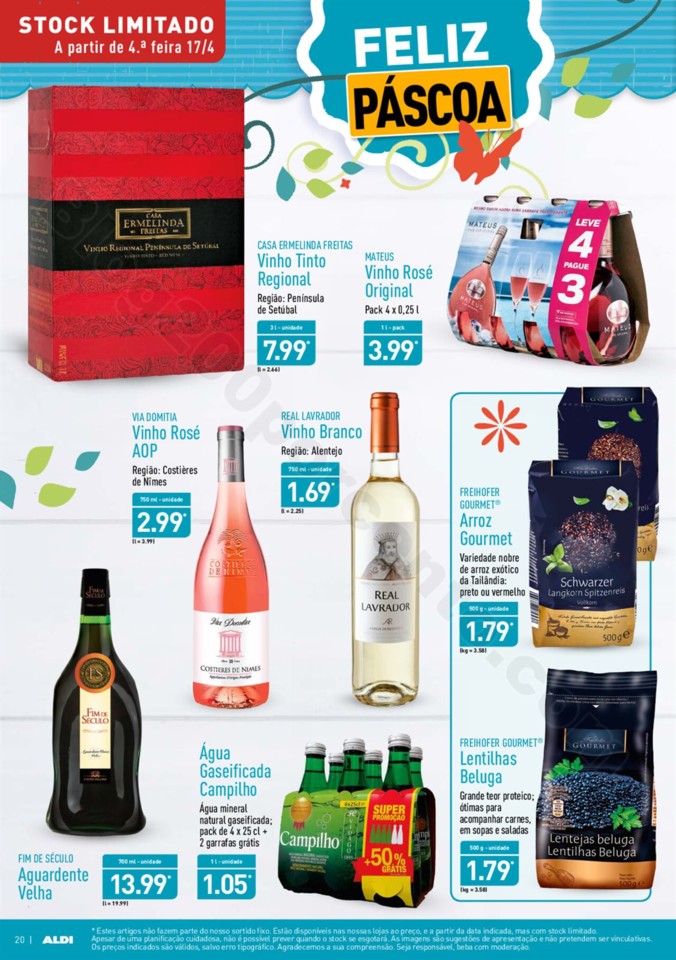 Antevisão Folheto ALDI Promoções a partir de 17