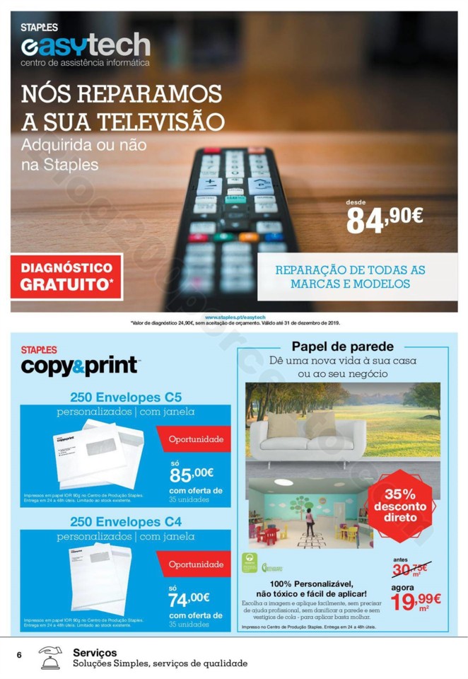 Antevisão Folheto STAPLES Promoções de 2 a 17 a