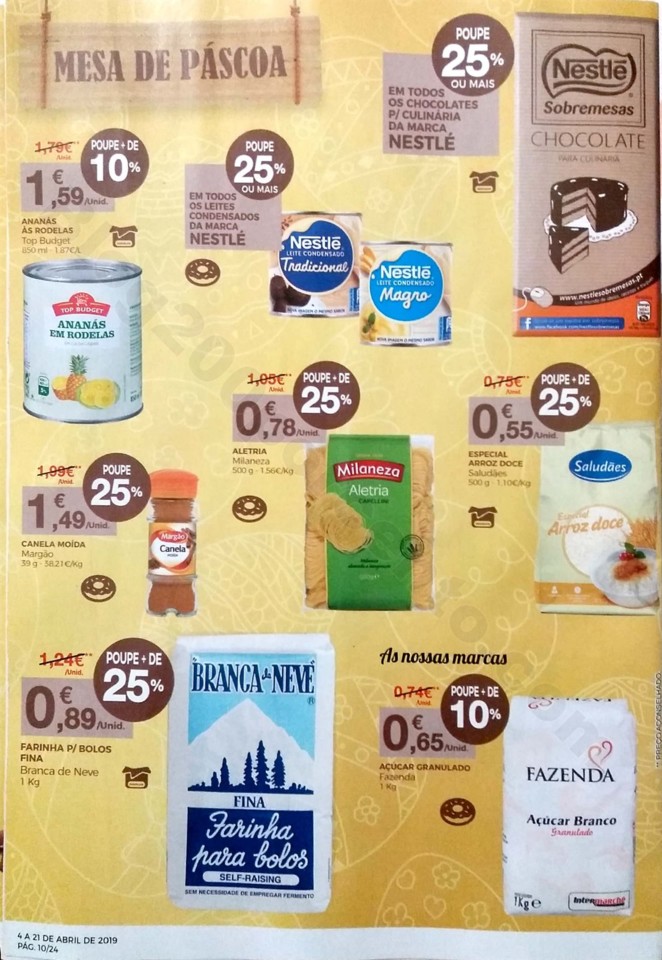 antevisao folheto intermarche Páscoa 4 a 21 abril