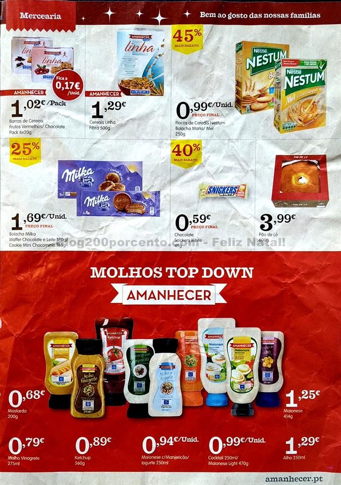 Antevisão folheto amanhecer promoções de 26 dez