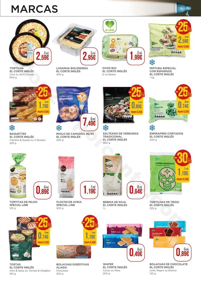 Antevisão Folheto EL CORTE INGLÉS Promoções de