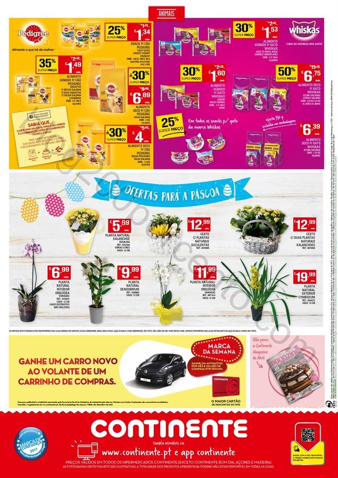 Antevisão Folheto CONTINENTE Promoções de 4 a 1