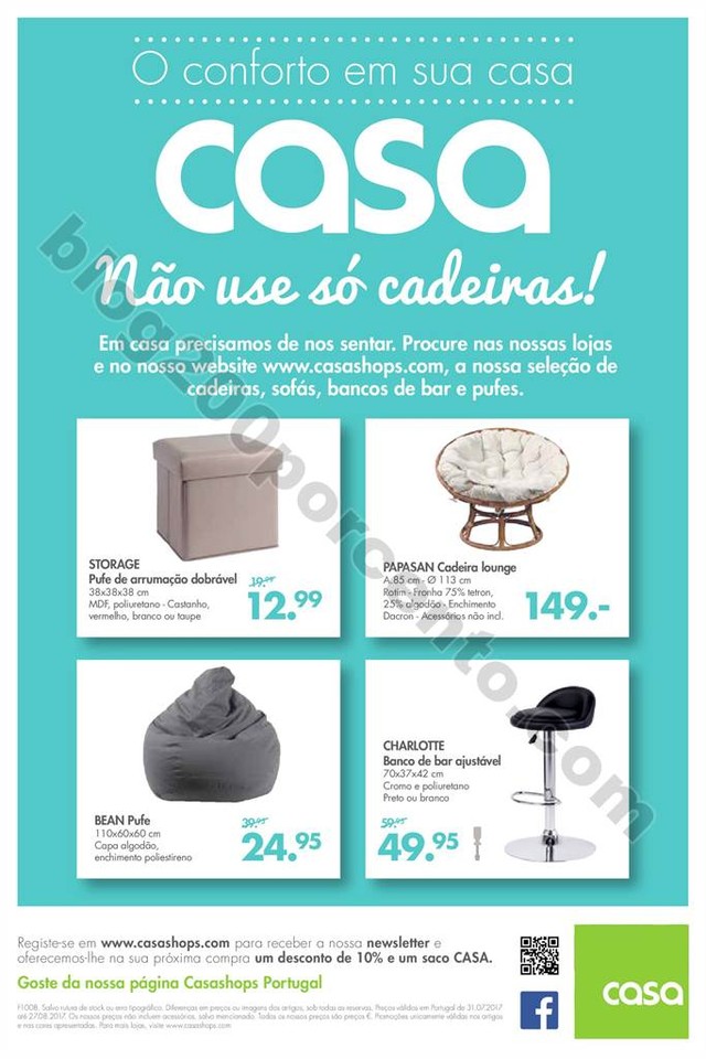 Antevisão Folheto CASA Promoções de 31 julho a 