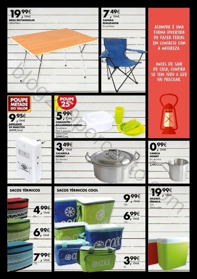 Antevisão Folheto PINGO DOCE Ar livre promoções