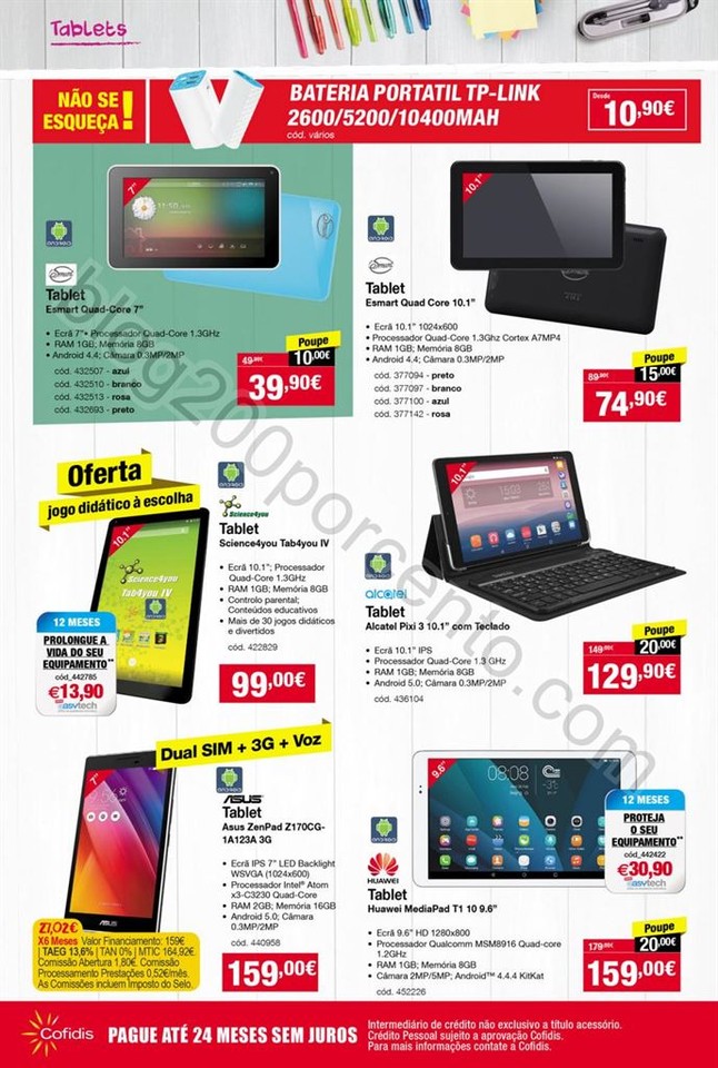 Antevisão Folheto STAPLES Regresso às aulas de 1