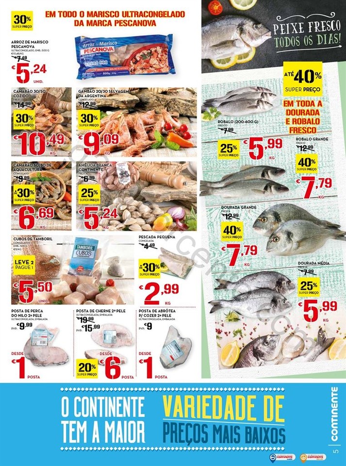 Antevisão Folheto CONTINENTE Promoções de 16 a 