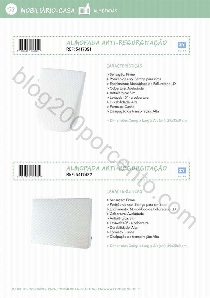 Catálogo técnico puericultura CONTINENTE Promoç