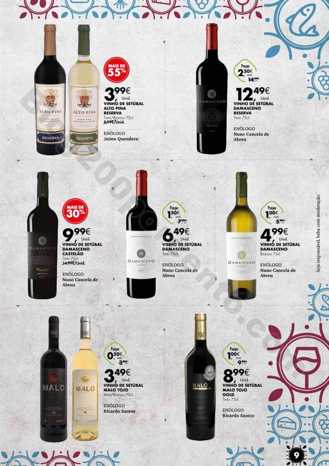 Antevisão Folheto PINGO DOCE Vinhos promoções d