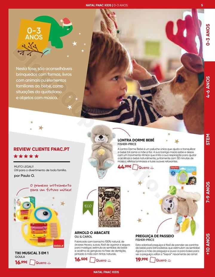 Antevisão Folheto Natal FNAC Kids promoções at