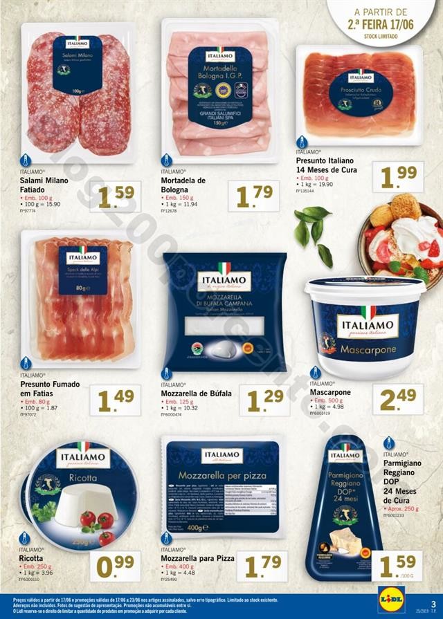 Antevisão Folheto LIDL Especial Itália promoçõ
