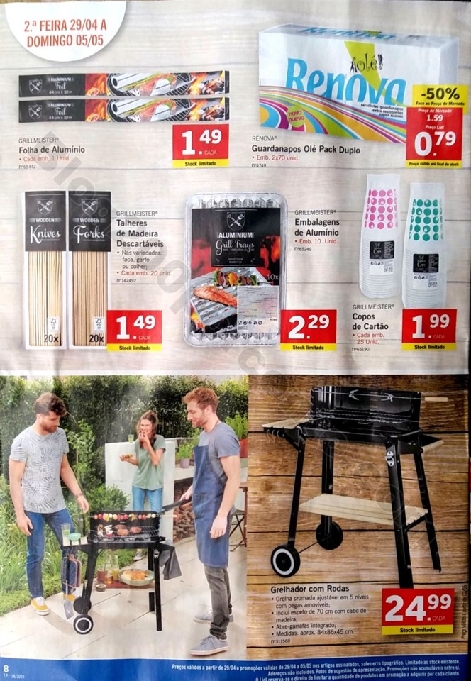 antevisao folheto lidl promocoes de 29 abril a 5 m