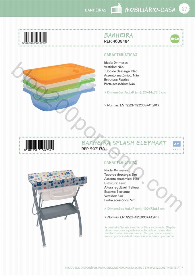 Catálogo técnico puericultura CONTINENTE Promoç