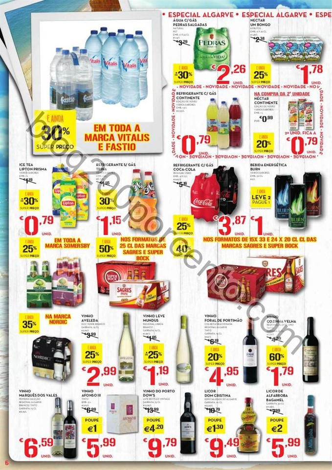 Antevisão Folheto CONTINENTE Praias promoções d