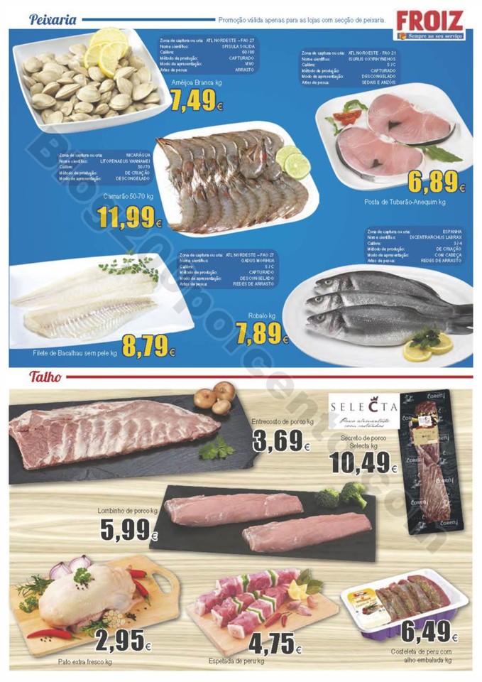Antevisão Folheto FROIZ Promoções de 26 abril a