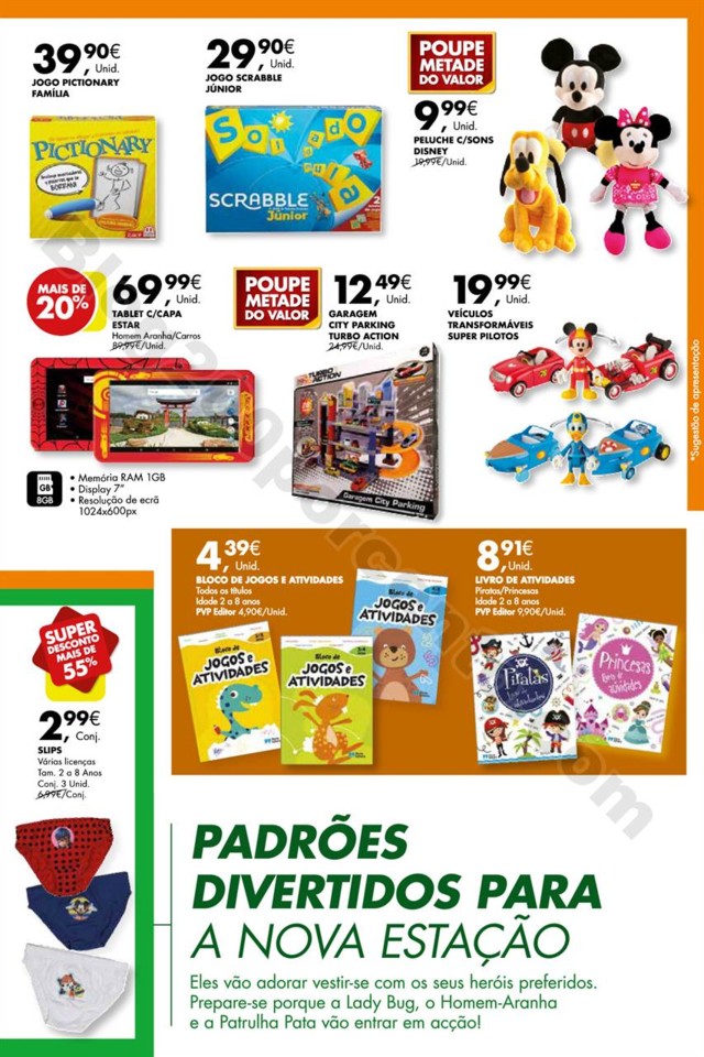 Antevisão Folheto PINGO DOCE Bazar promoções de