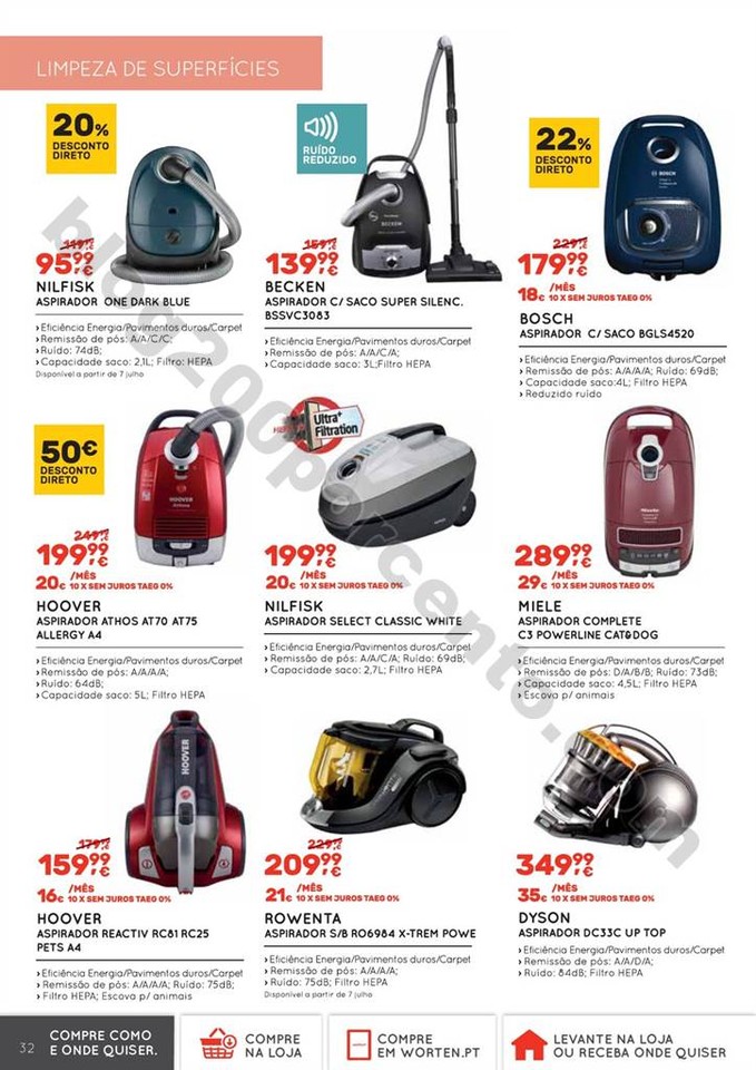 Tudo para o lar WORTEN promoções até 2 agosto p