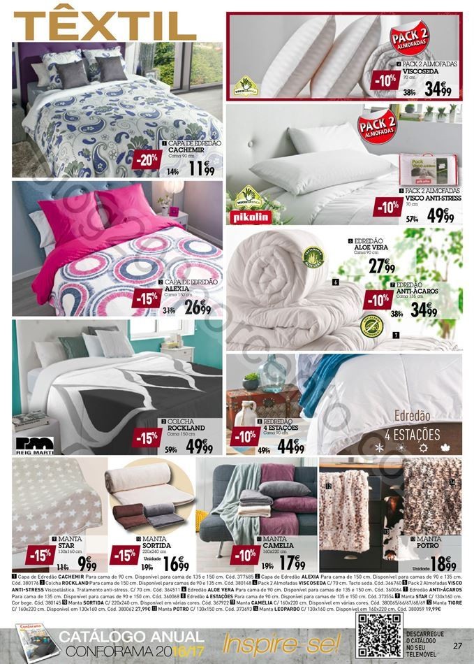 Novo Folheto CONFORAMA Promoções de 15 a 31 deze