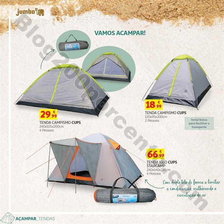 Especial Praia e Campismo JUMBO Promoções de 10 