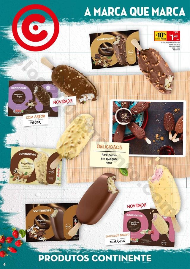 Antevisão Folheto CONTINENTE Bebidas e Gelados Pr
