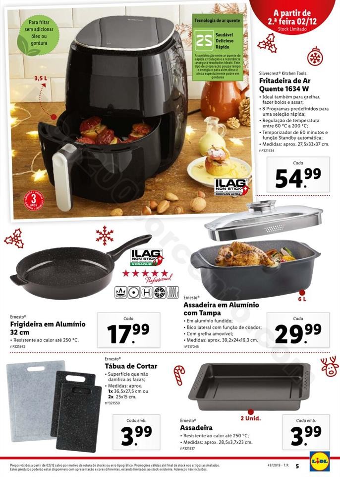 Antevisão Folheto LIDL Promoções de 2 a 8 dezem