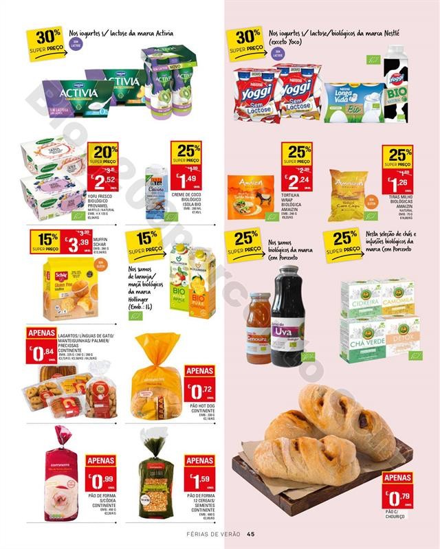 Antevisão Folheto CONTINENTE Verão promoções d
