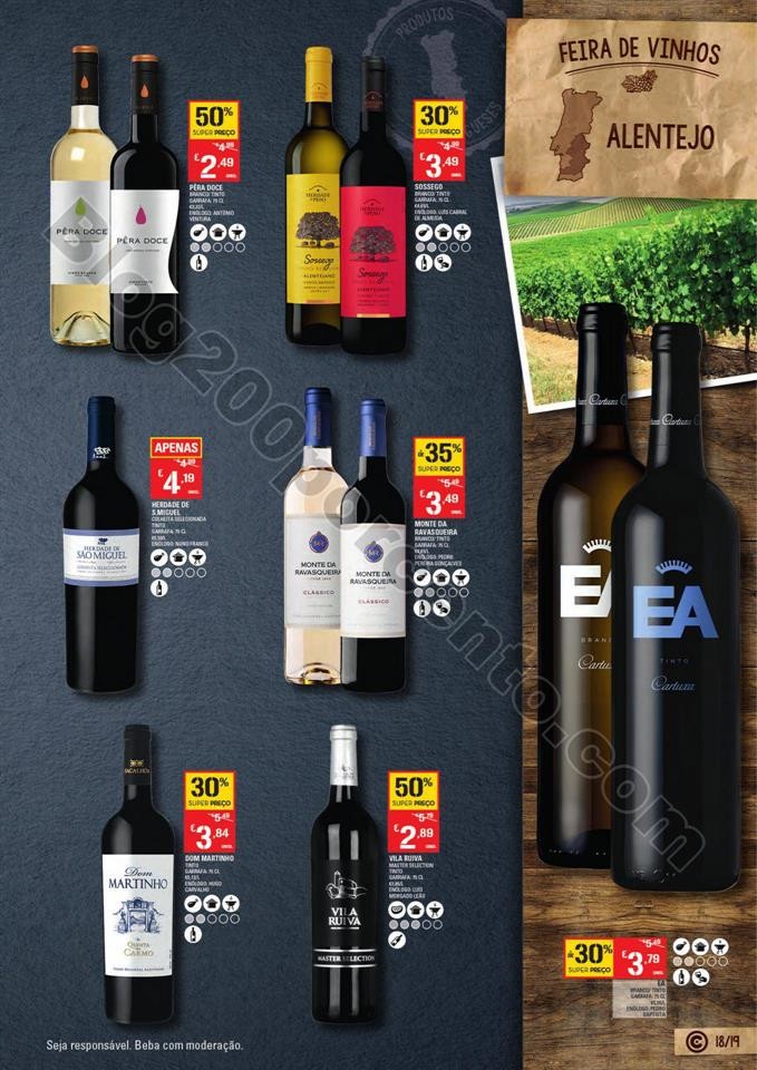 feira dos vinhos continente 19 setembro a 14 outub