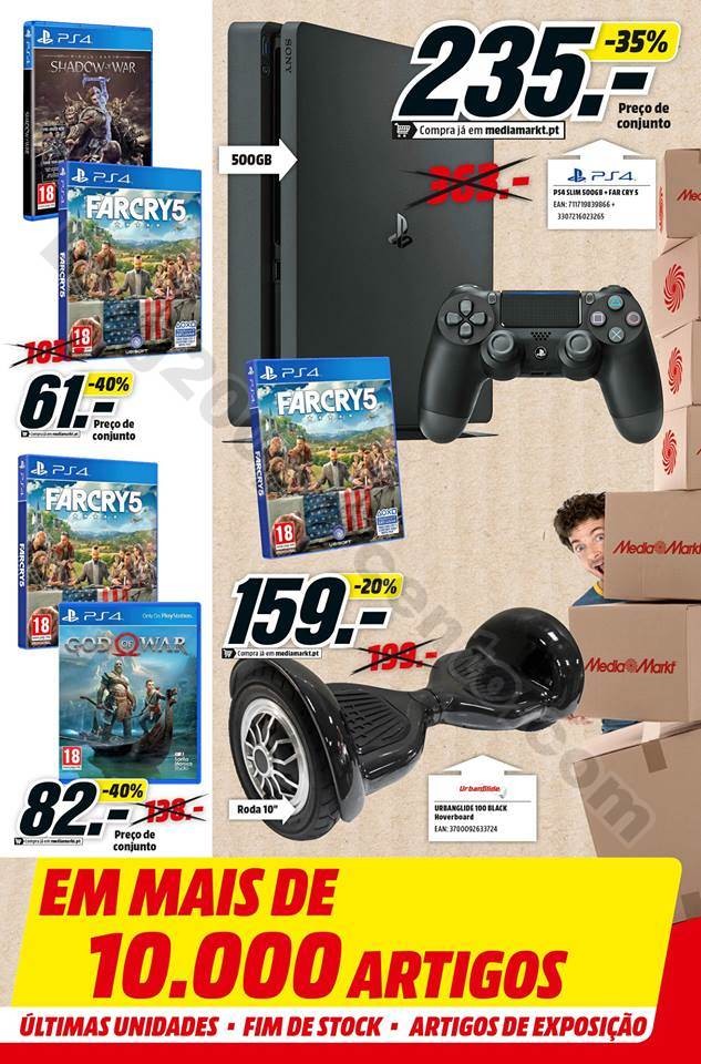 Antevisão Folheto MEDIA MARKT Outlet promoções 